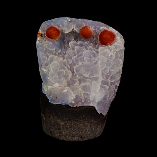 Rare Red Botryoidal Fluorites Natural mineral Specimen – Fluorite