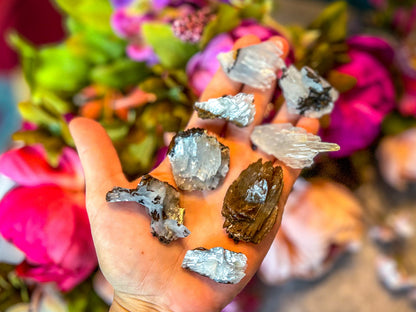 Raw Blue Barite Crystal Specimens – 10-19 grams
