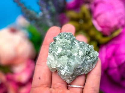 Raw Dark Green Prehnite Specimens – 61-70 GRAMS