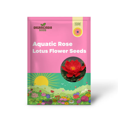 Red Lotus Seeds – Aquatic Water Garden Flower Plant