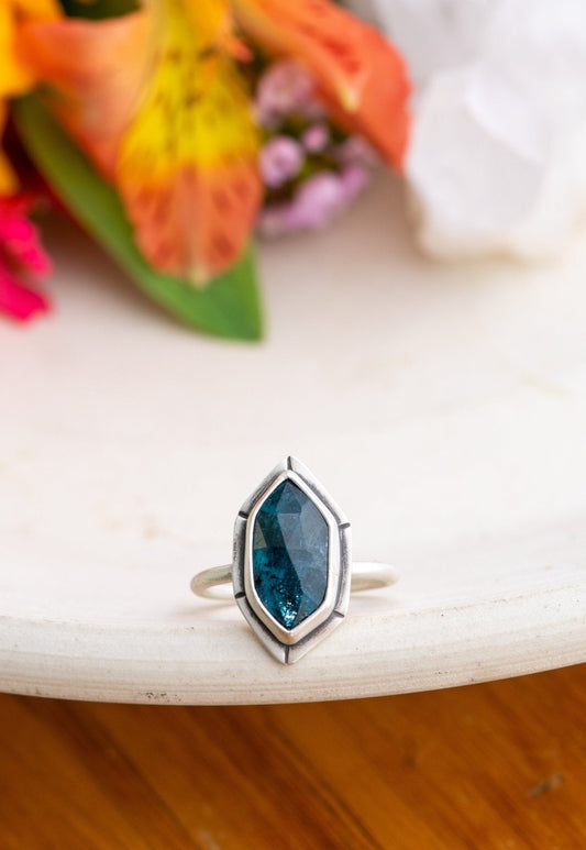 REGAL KYANITE RING –