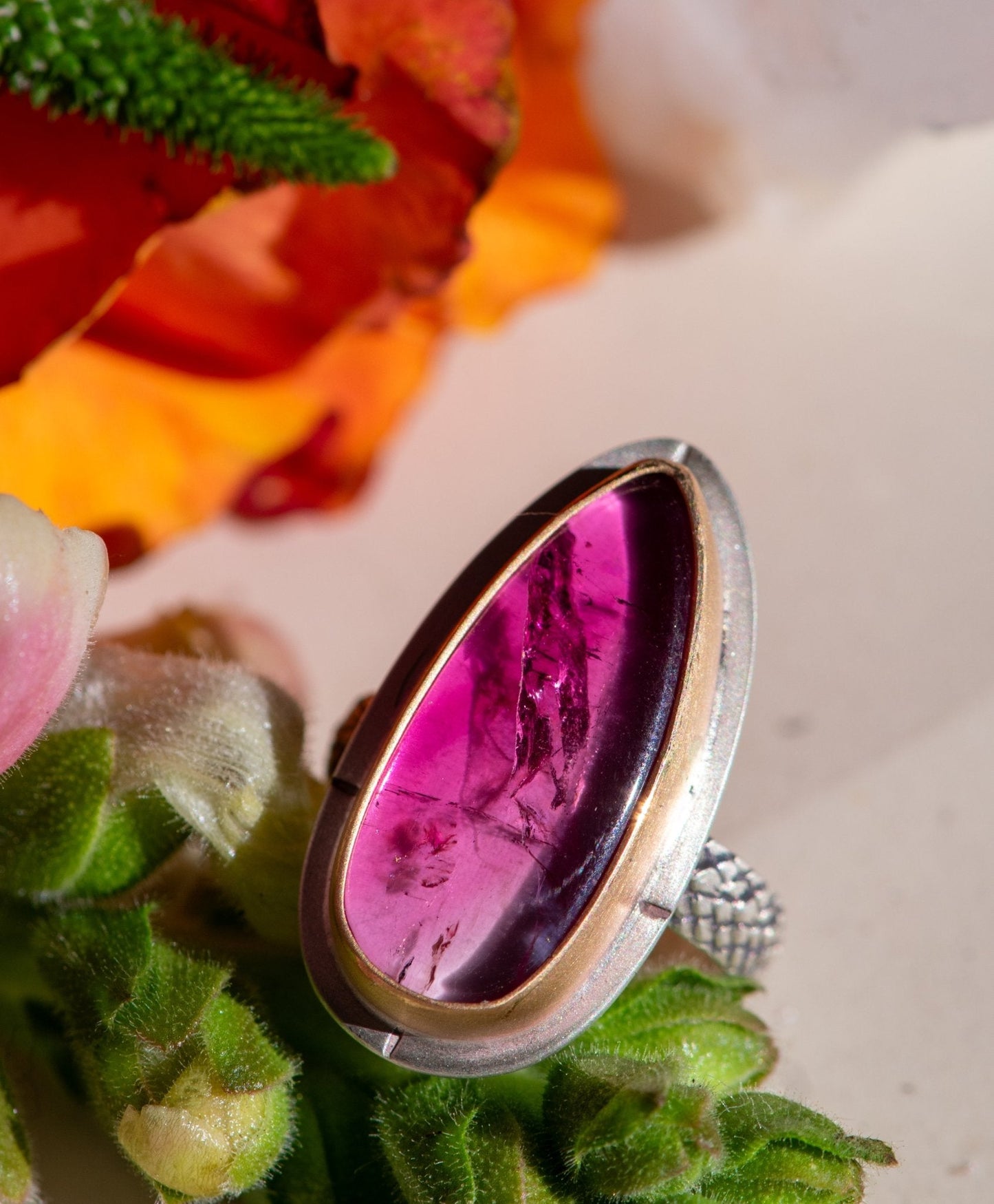 RENEGADE RUBELLITE TOURMALINE RING