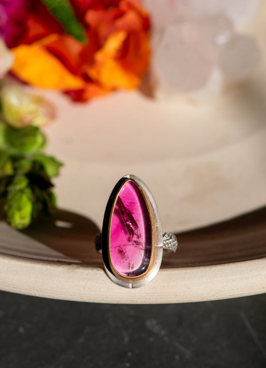 RENEGADE RUBELLITE TOURMALINE RING