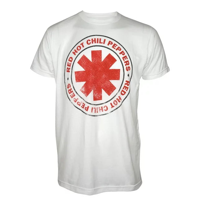Red Hot Chili Peppers Asterisk T-Shirt – Asterisk White Men's T-shirts