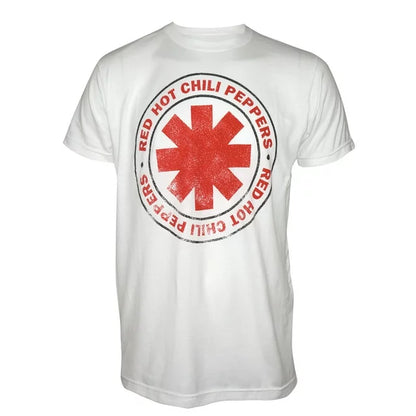 Red Hot Chili Peppers Asterisk T-Shirt – Asterisk White Men's T-shirts