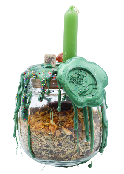 Rich AF Money Drawing Spell Jar - Large – Spell Jar