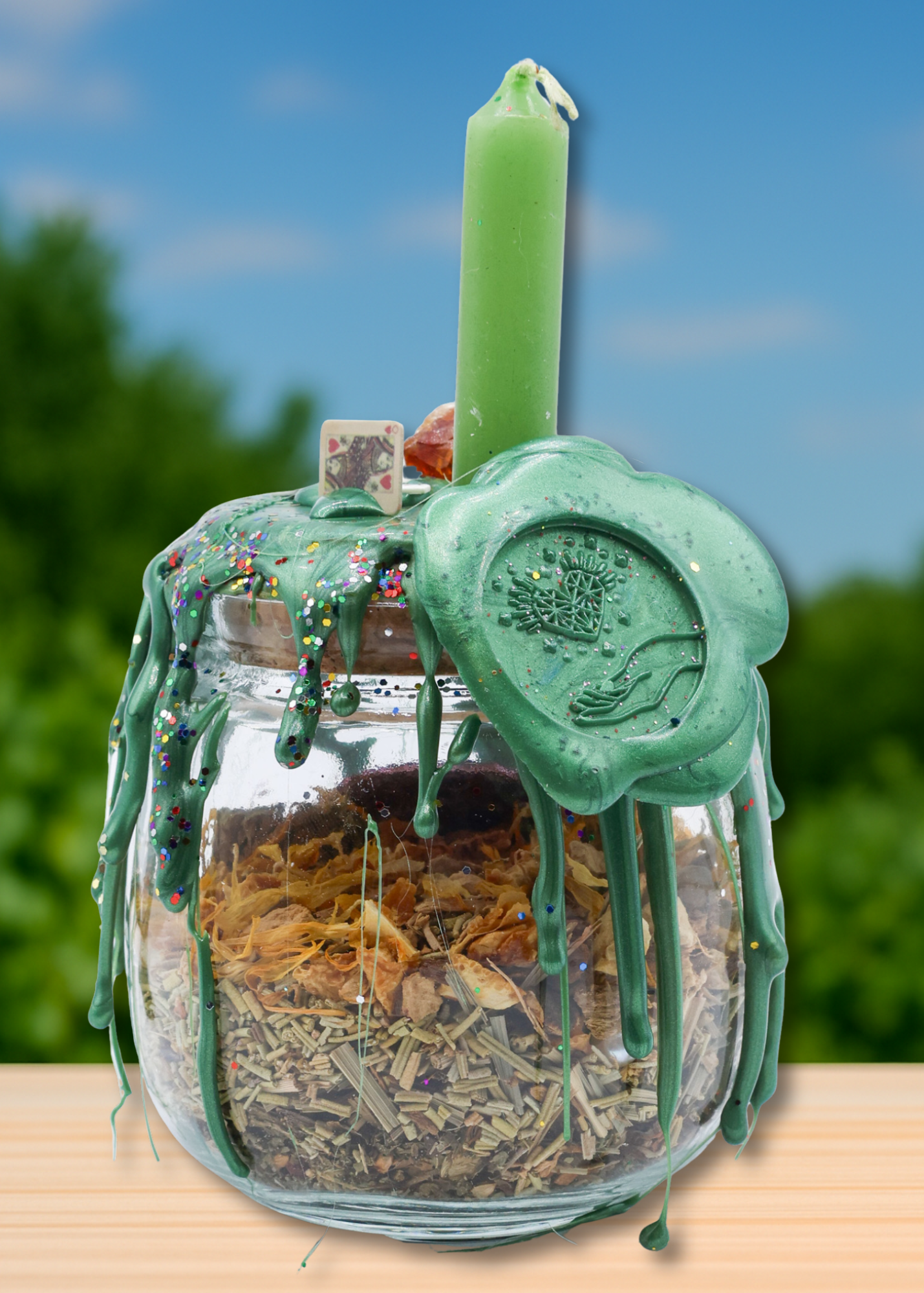 Rich AF Money Drawing Spell Jar - Large – Spell Jar