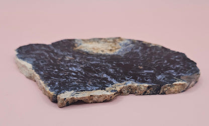 Pietersite Mineral Specimen Slab from Namibia – 5.8x4.2" – 165g