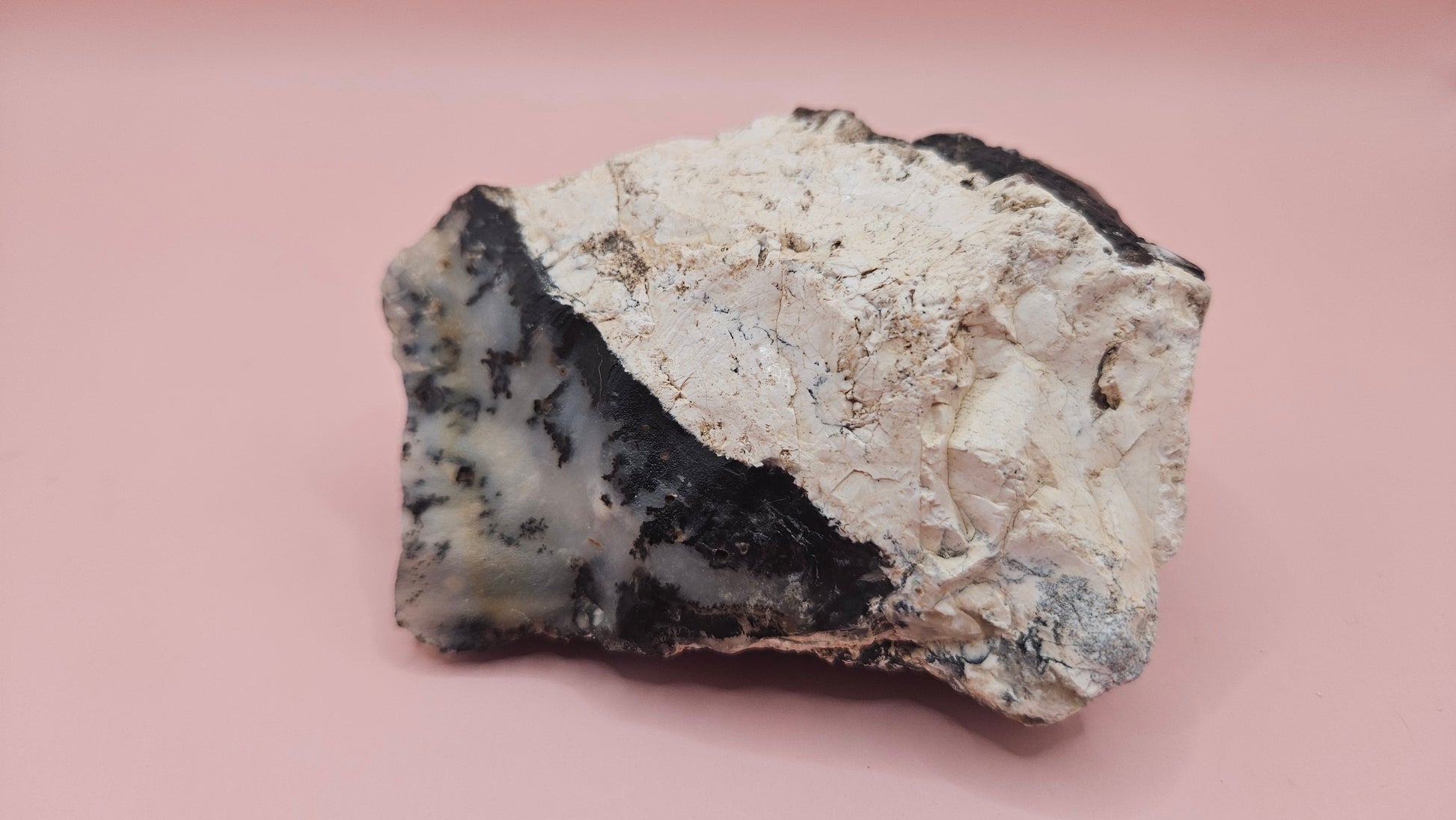 Dendritic Opal Rough Specimen – 304g Natural Collector’s Piece –