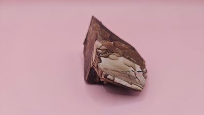Rough Deschutes Jasper Specimen – 38g Oregon Picture Jasper with Scenic Earth Tones – Collector’s Natural Stone –