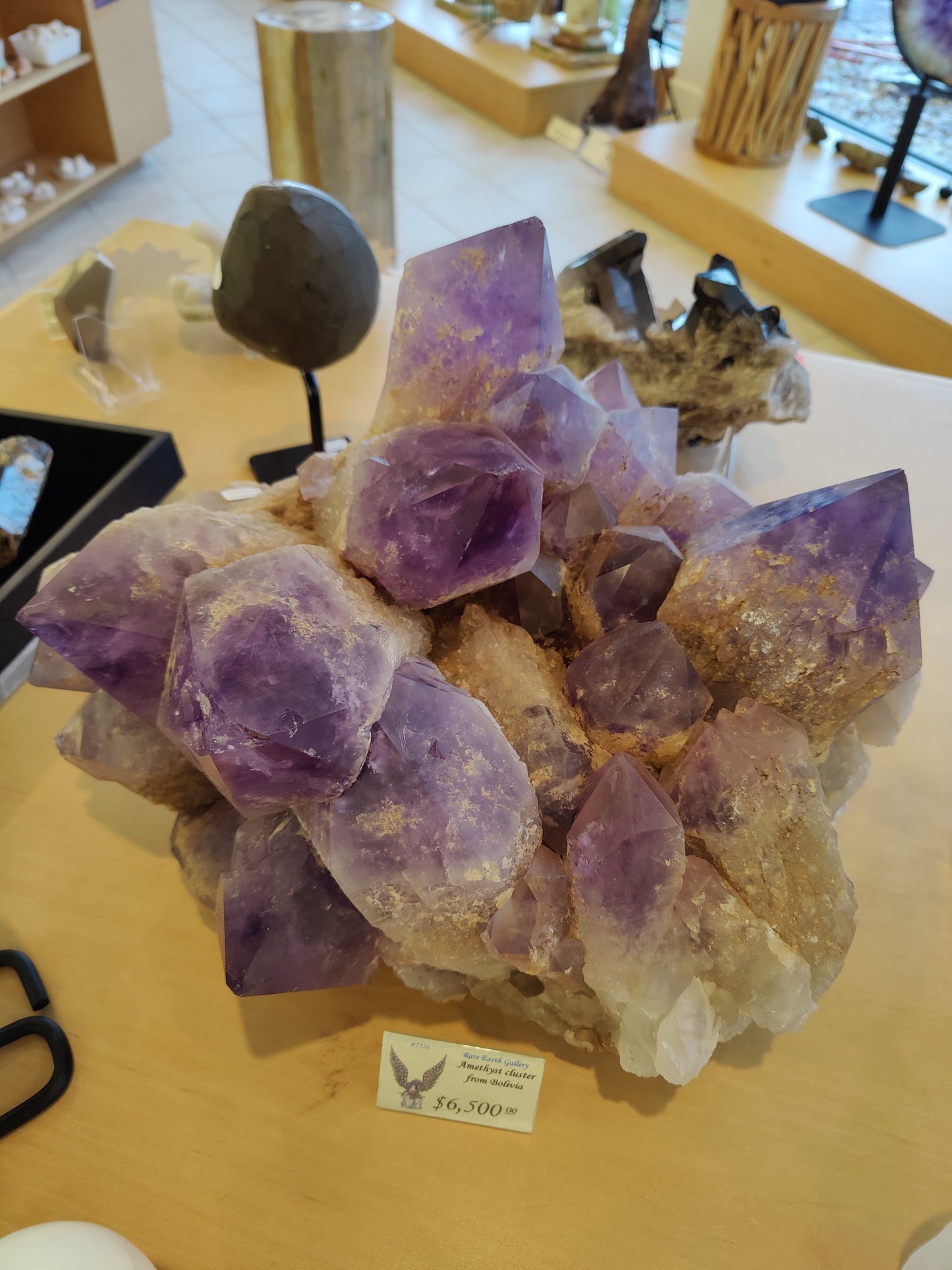 79.7 Lb Bolivian Amethyst – Minerals