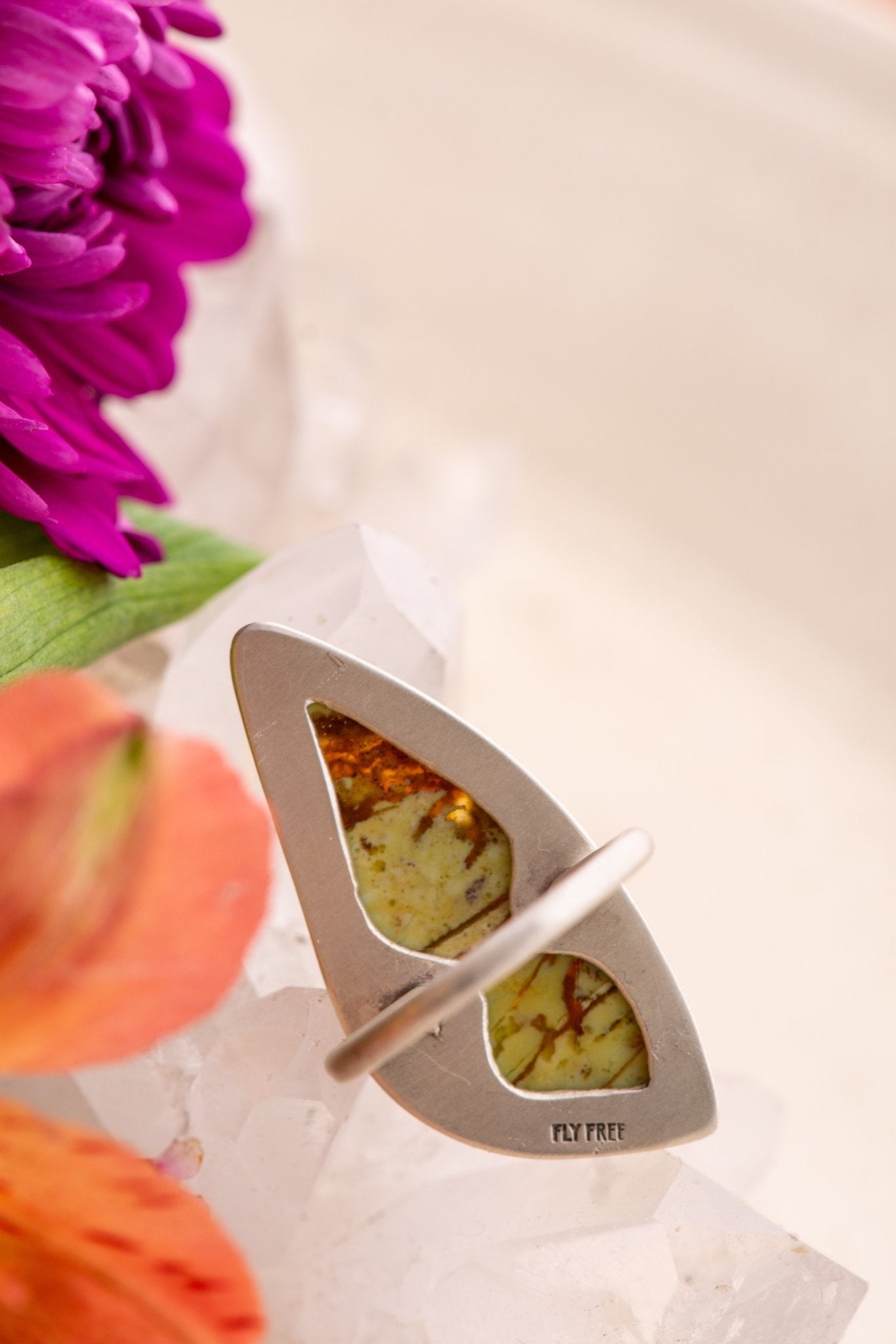 RUMBLING GREEN OPAL RING