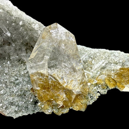Rutile in Clear Quartz | SELF STANDING | High Quality Mineral | Indian Mineral | Superb Minerals | Fine Mineral | Collectors Piece Item – Rutile