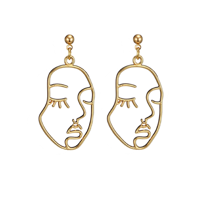 Picasso Face Earrings – Earrings