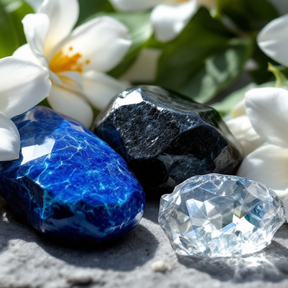 Eternal Blooms Crystal-Enhanced Reed Oil Diffuser, 3oz/100ml