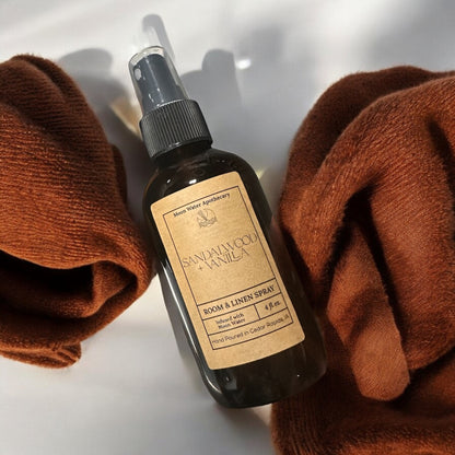 Sandalwood + Vanilla - ROOM SPRAY & REED DIFFUSER -- by Moon Water Apothecary! –