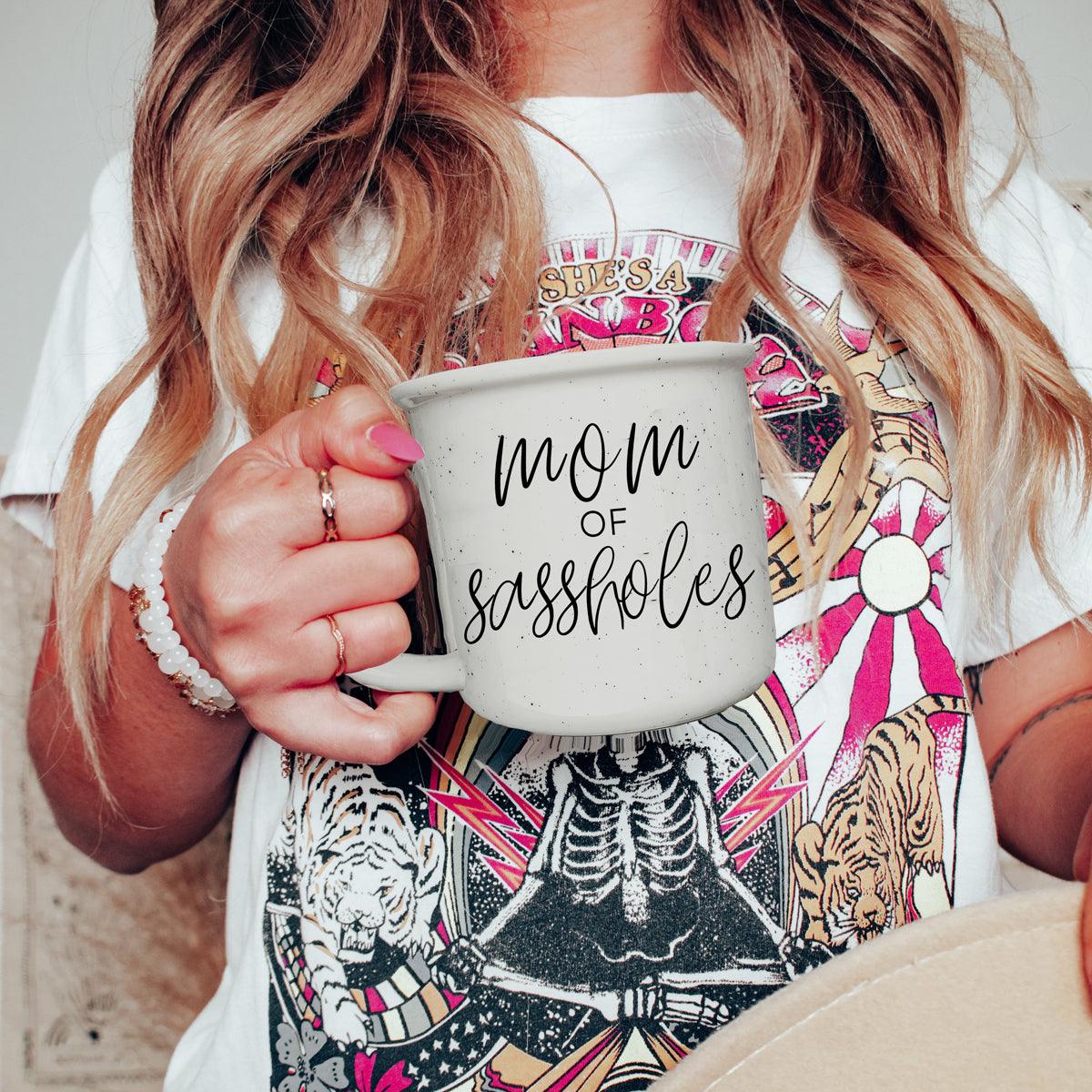 Mom of Sassholes – Coffee Mug,
