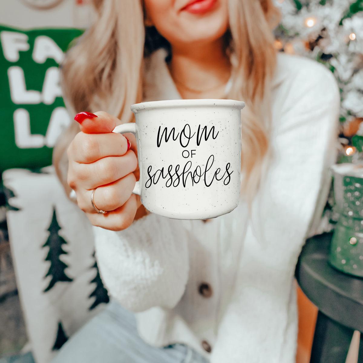 Mom of Sassholes – Coffee Mug,