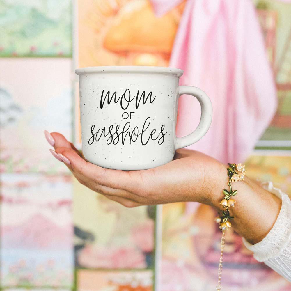 Mom of Sassholes – Coffee Mug,
