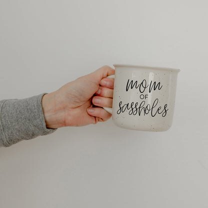 Mom of Sassholes – Coffee Mug,