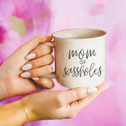 Mom of Sassholes – Coffee Mug,