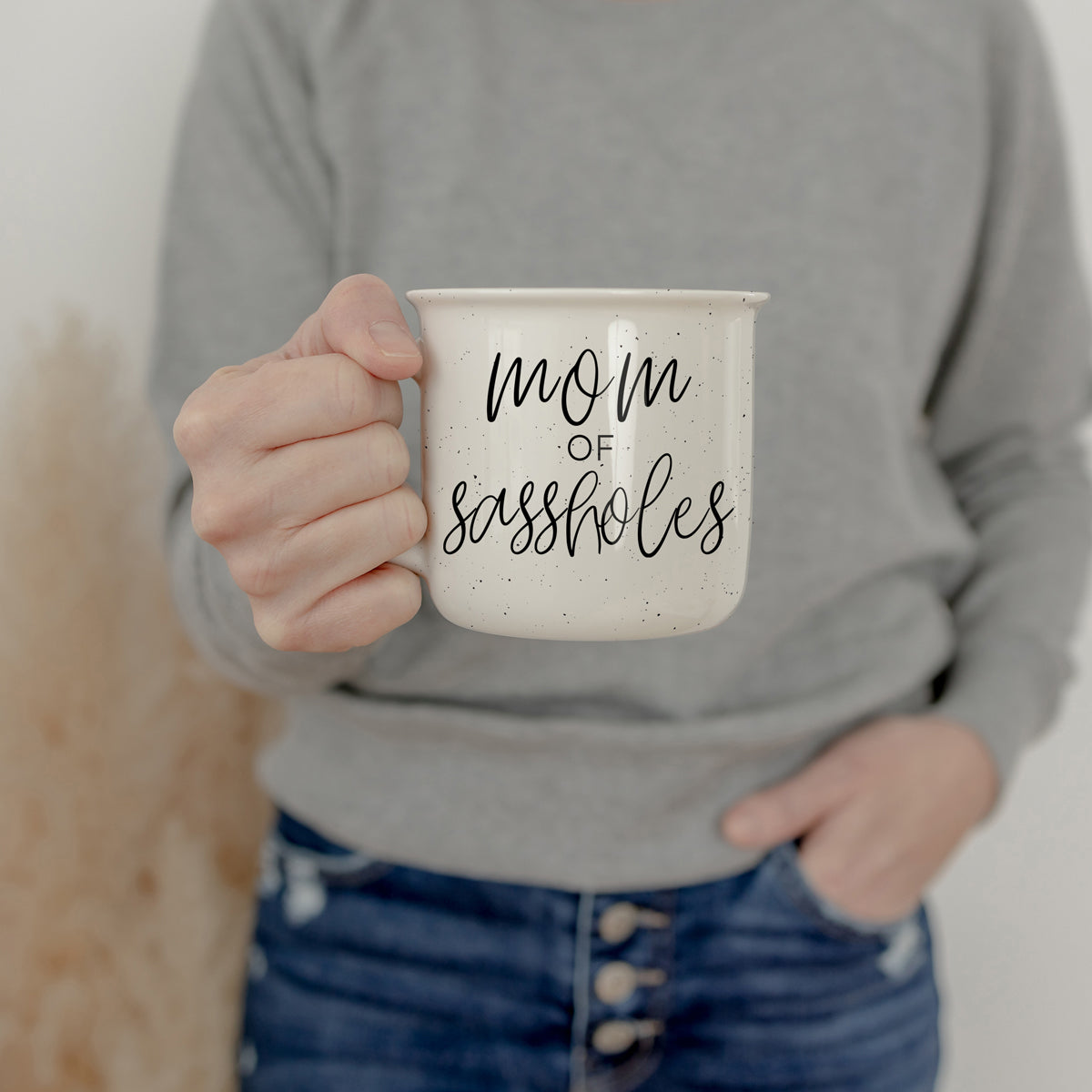 Mom of Sassholes – Coffee Mug,