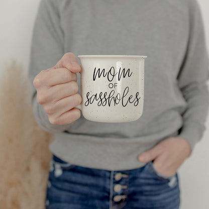 Mom of Sassholes – Coffee Mug,