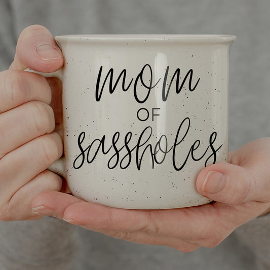 Mom of Sassholes – Coffee Mug,