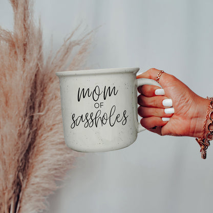 Mom of Sassholes – Coffee Mug,