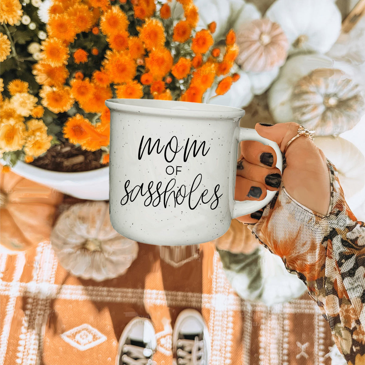 Mom of Sassholes – Coffee Mug,