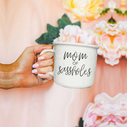 Mom of Sassholes – Coffee Mug,