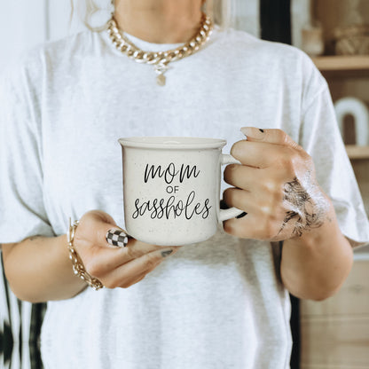 Mom of Sassholes – Coffee Mug,
