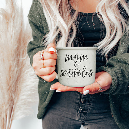 Mom of Sassholes – Coffee Mug,