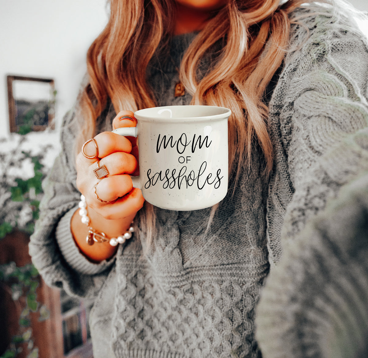 Mom of Sassholes – Coffee Mug,