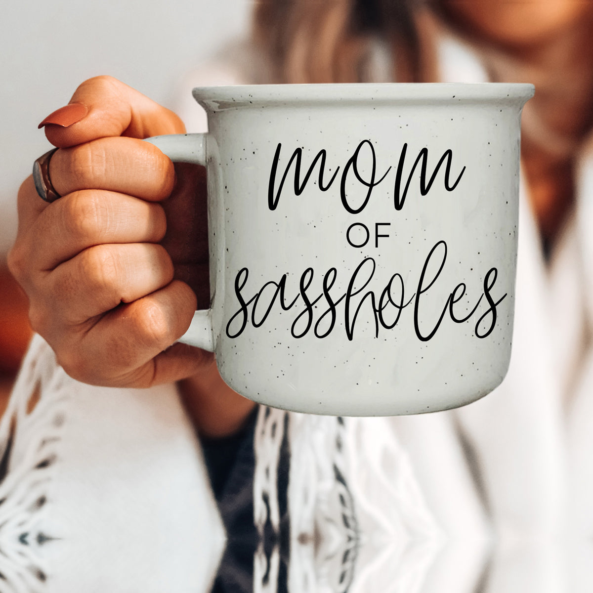 Mom of Sassholes – Coffee Mug,