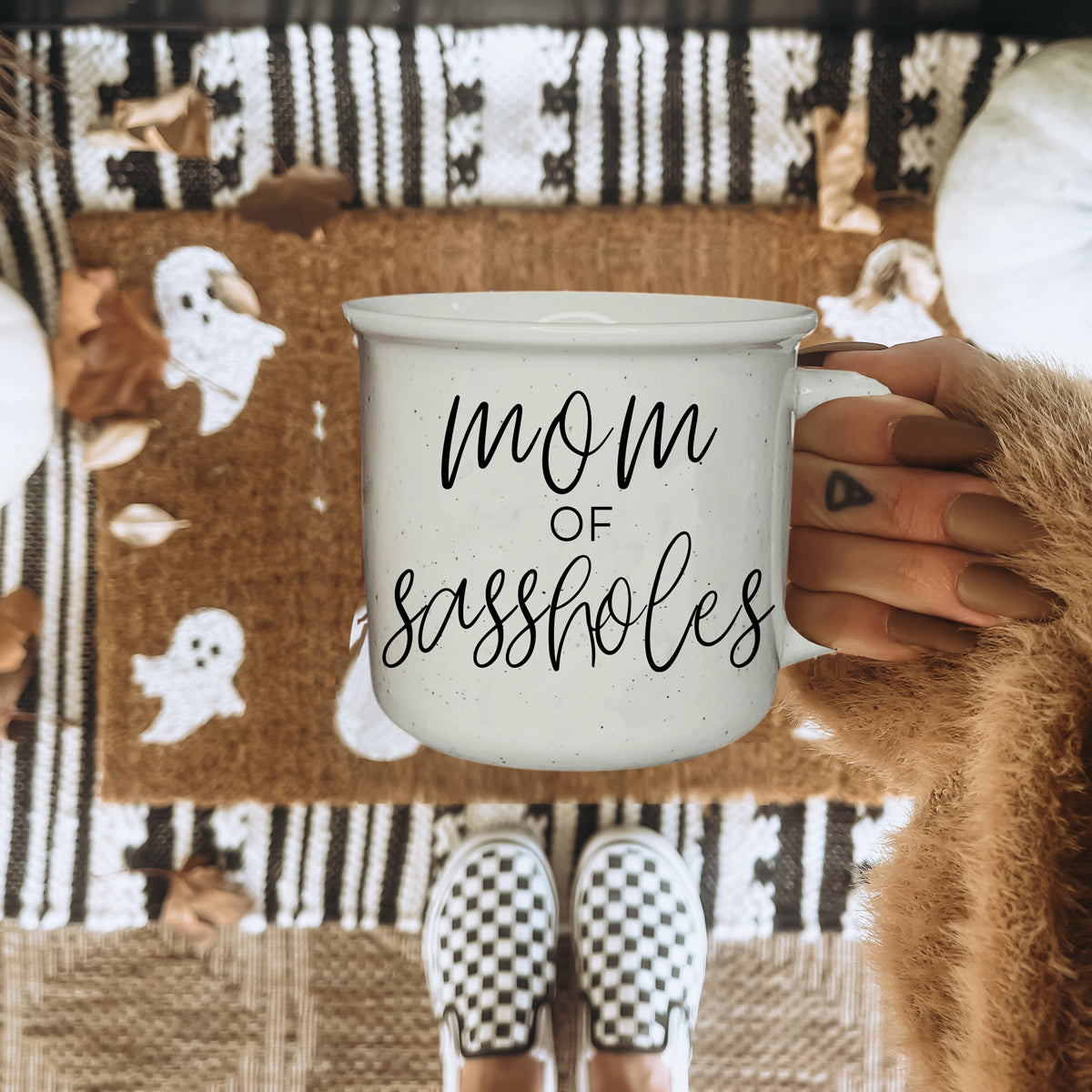 Mom of Sassholes – Coffee Mug,