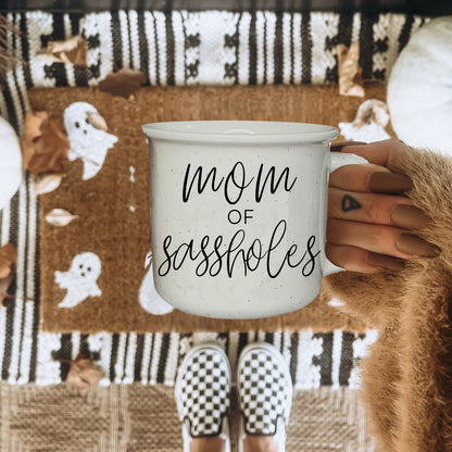 Mom of Sassholes – Coffee Mug,