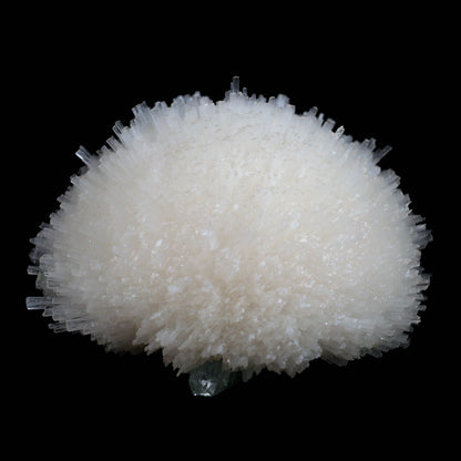 Scolecite Ball with Green Apophyllite Natural Mineral Specimen  # B 4526