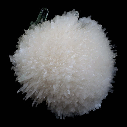 Scolecite Ball with Green Apophyllite Natural Mineral Specimen  # B 4526