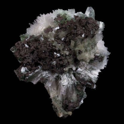 Scolecite Galssy Spehere with Apophyllite Natural Mineral Specimen # B 4609 – Scolecite