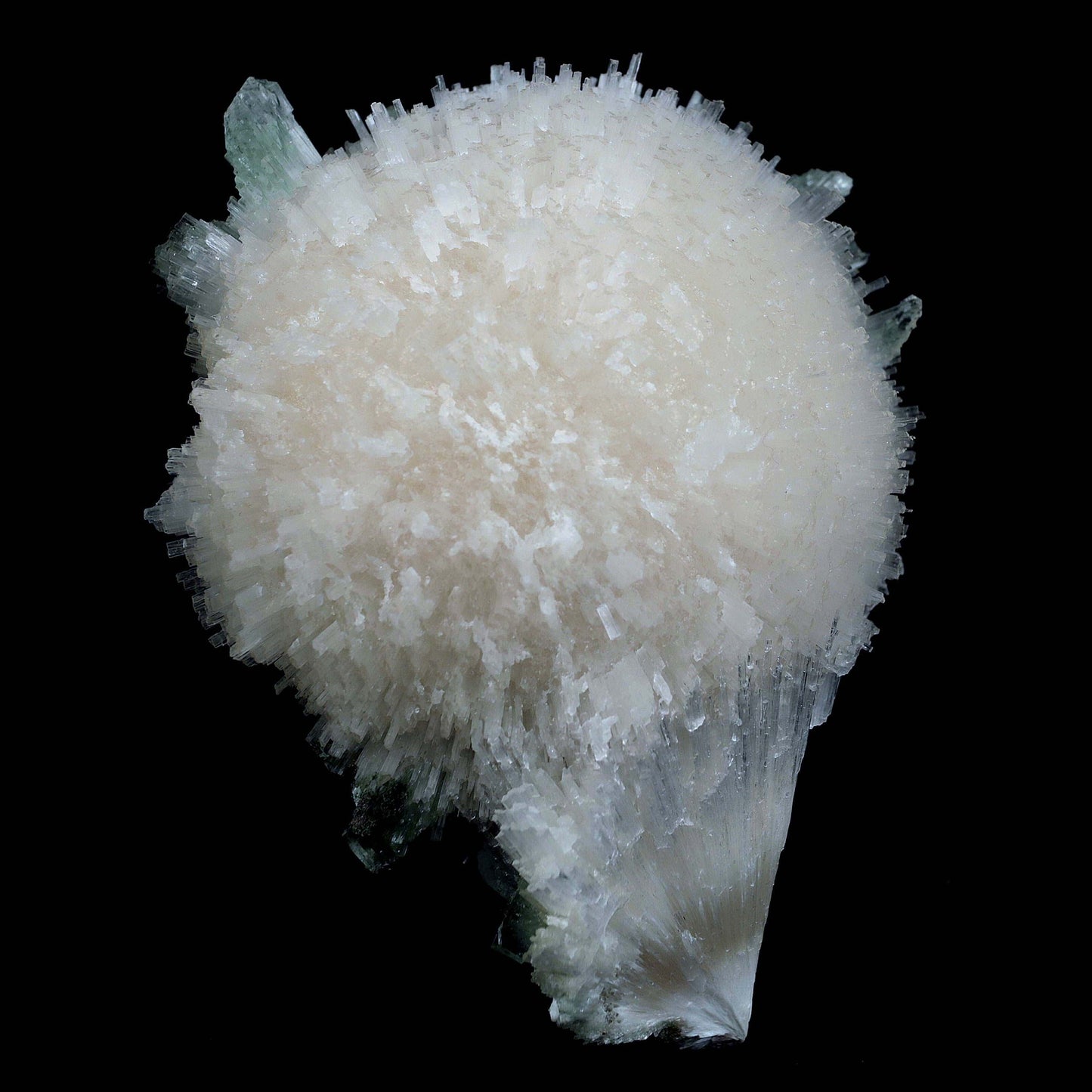 Scolecite Galssy Spehere with Apophyllite Natural Mineral Specimen # B 4609 – Scolecite