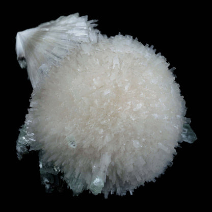 Scolecite Galssy Spehere with Apophyllite Natural Mineral Specimen # B 4609 – Scolecite