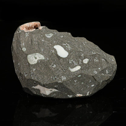 Scolecite in Heulandite Geode Natural Mineral Specimen # B 6771