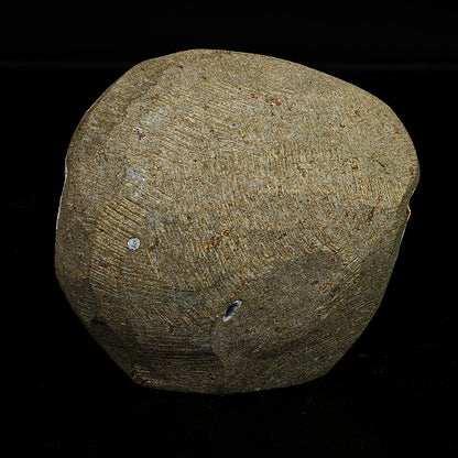 Scolecite in MM Quartz Geode Natural Mineral Specimen # B 6768 – Scoleccite