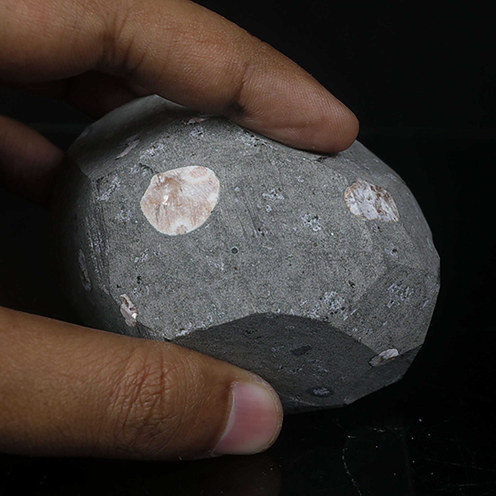 Scolecite with Laumontite in Heulandite Geode Natural Mineral Specimen – Scoleccite