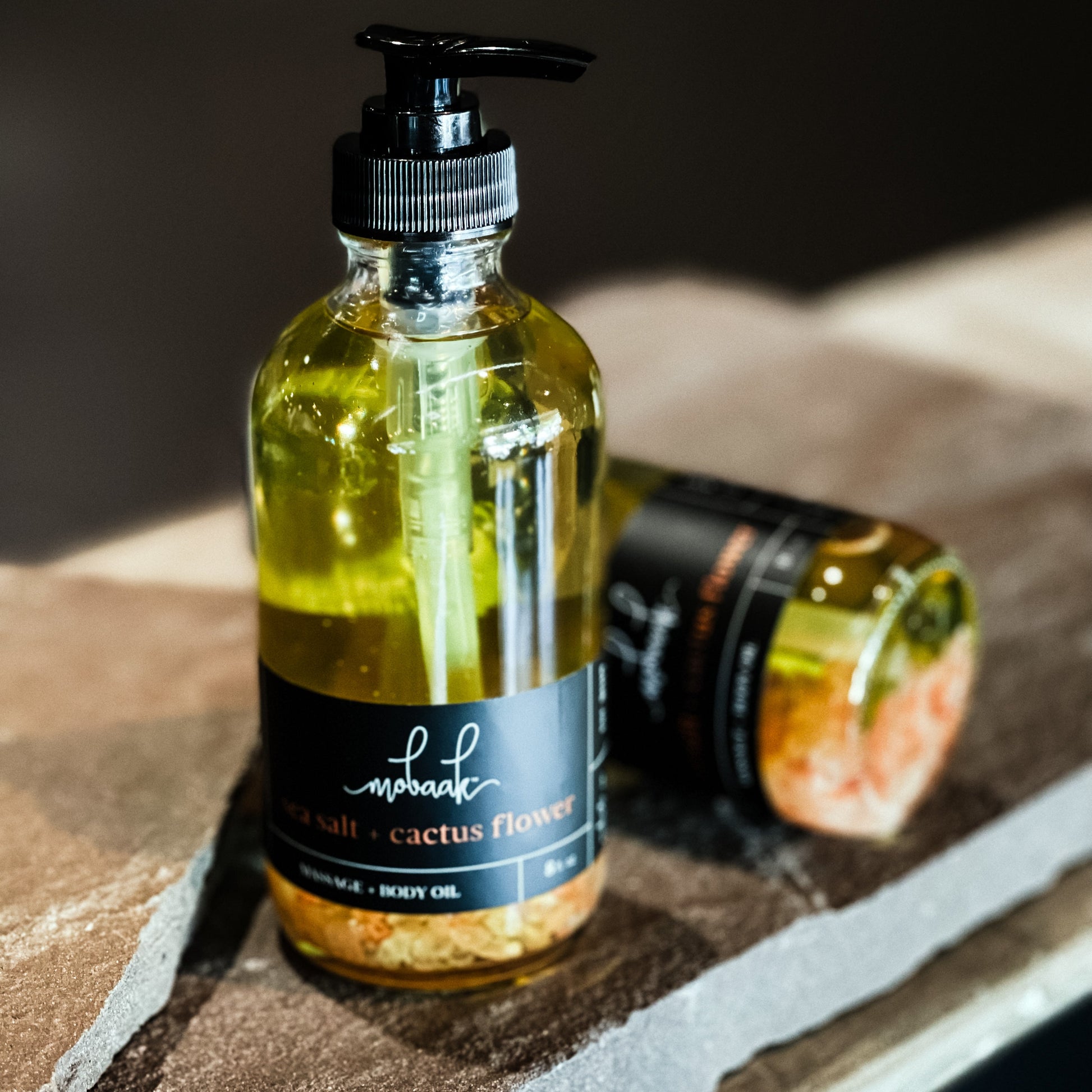 Sea Salt + Cactus Flower Body Oil –