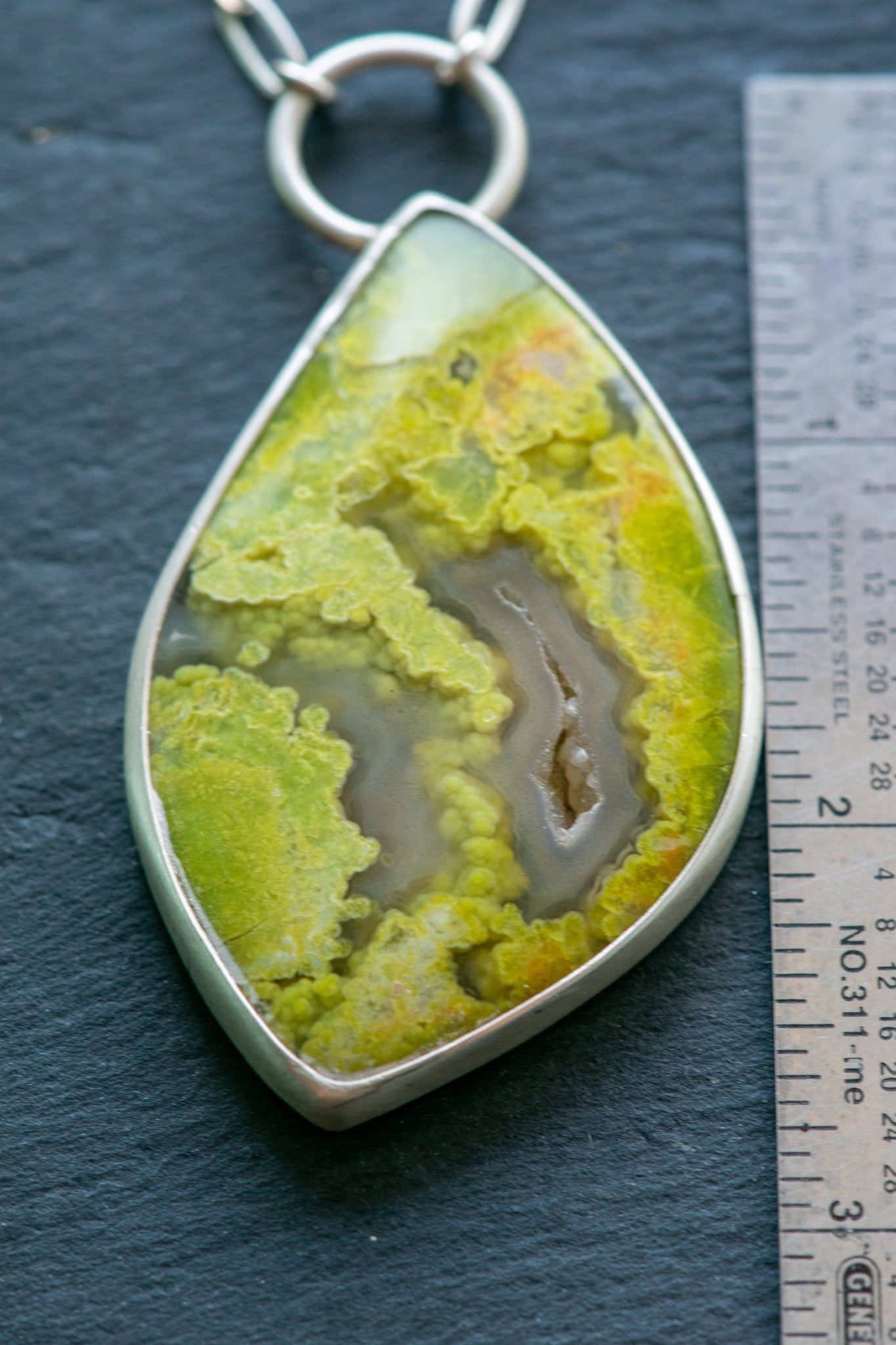 SINGING SISTERS GREEN OPAL NECKLACES –