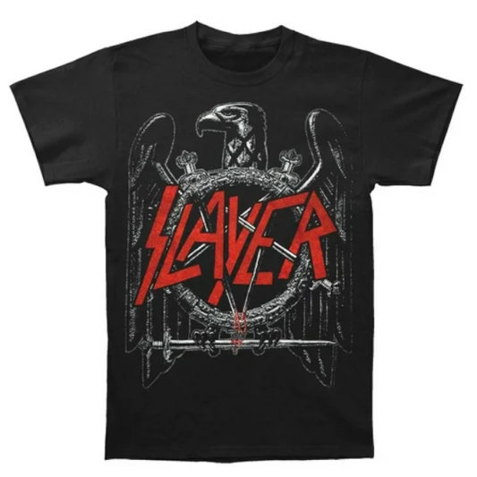 Slayer Black Eagle T-Shirt | Official Band Tee – XXL Men's T-shirts