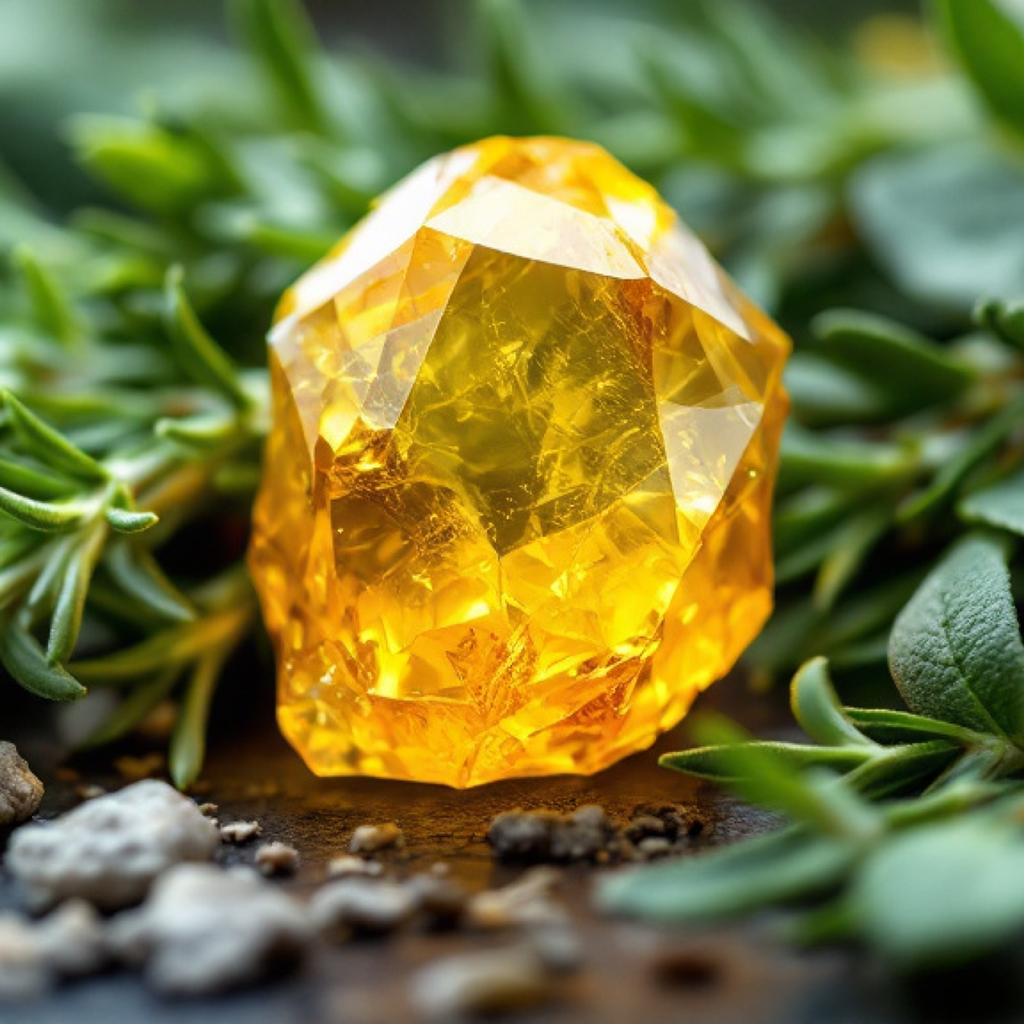 Herbal Tranquility Crystal-Enhanced Reed Oil Diffuser, 100ml