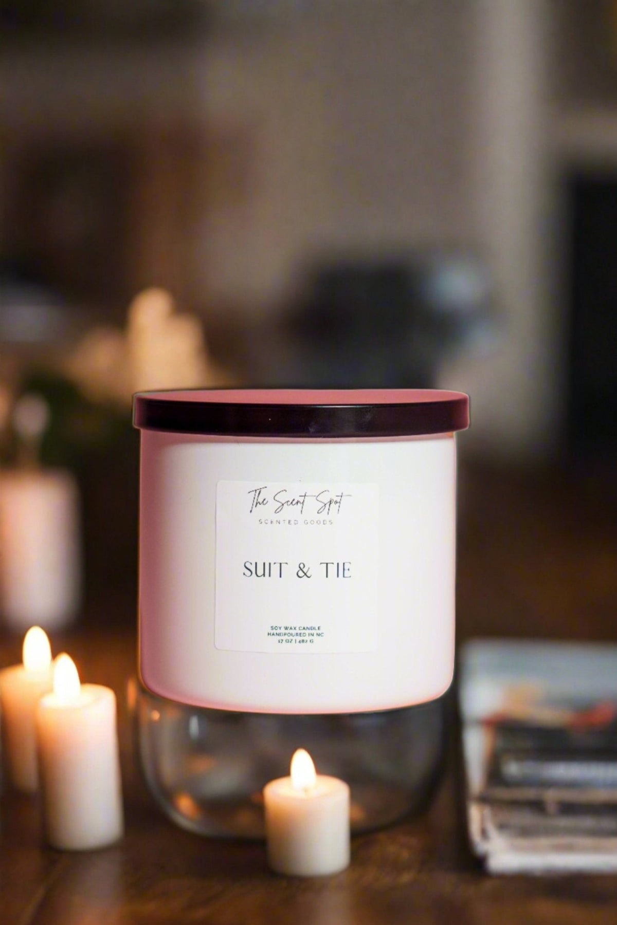 3-Wick Soy Wax Candle, 7 Scents
